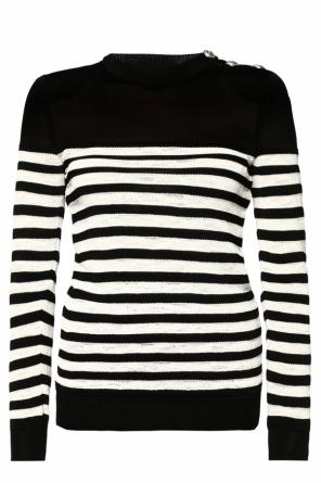 Sweter z ozdobnymi guzikami, zdjęcie 1 Sweter z ozdobnymi guzikami od Balmain